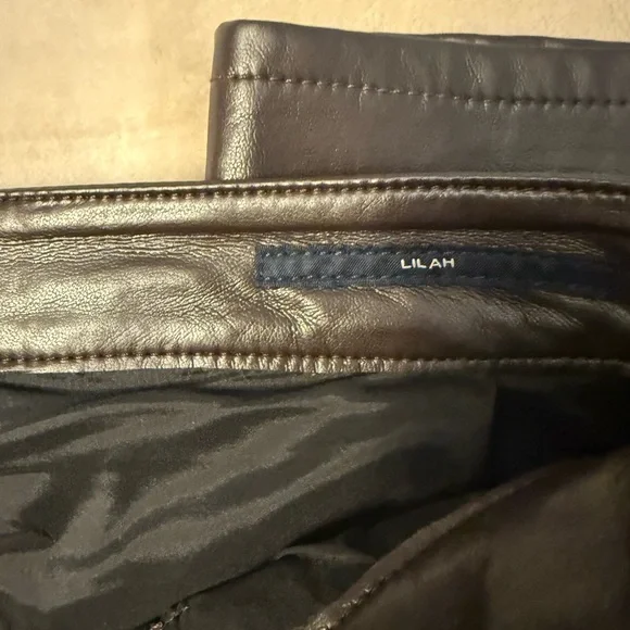 Recycled Leather Lilah Pant in Chocolate Torte CITIZENS OF HUMANITY - Picture 10 of 13